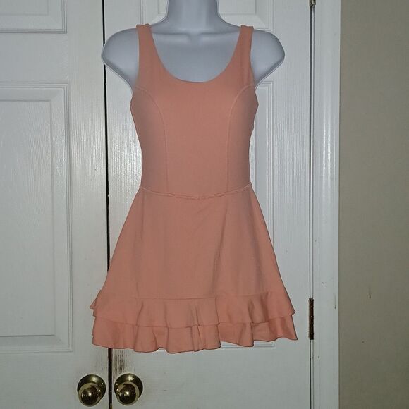 Joylab tennis peach color dress Sz XS NWOT running workout yoga - Picture 1 of 10